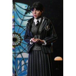 Wednesday Pack de 2 figurines Wednesday Addams (Nevermore Uniform) and Enid 20 cm | 0634482424209