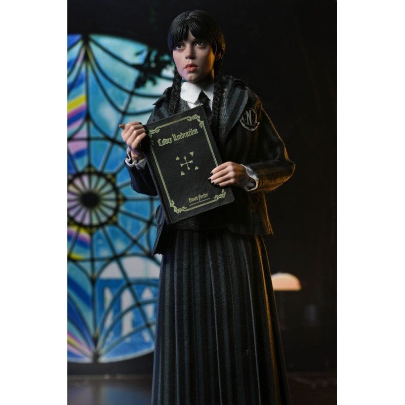 Wednesday Pack de 2 figurines Wednesday Addams (Nevermore Uniform) and Enid 20 cm | 0634482424209