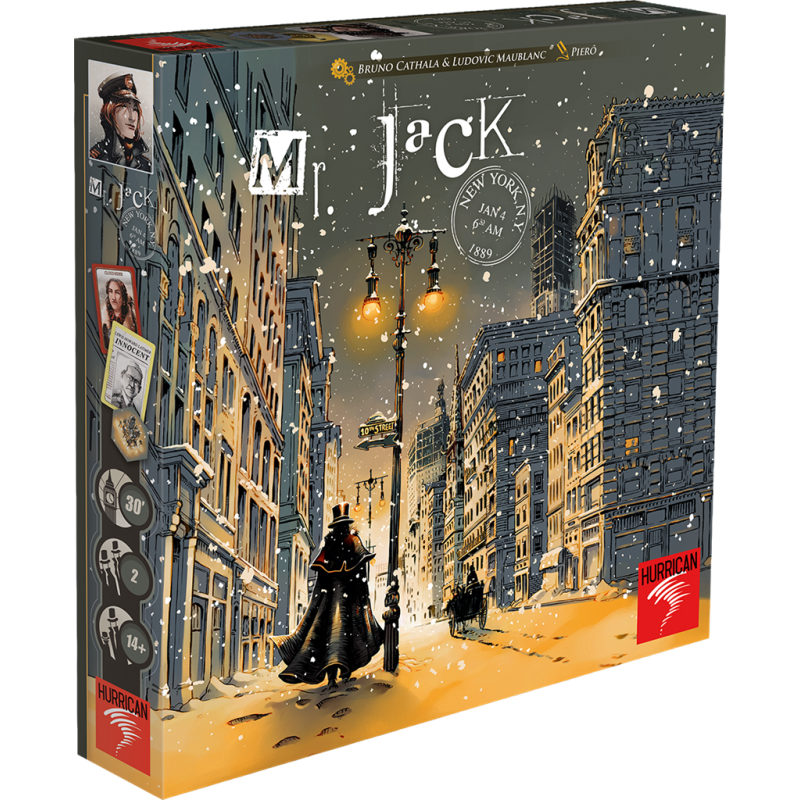 Game: Mr. Jack - New York - Revised Edition
Publisher: Hurrican
English Version