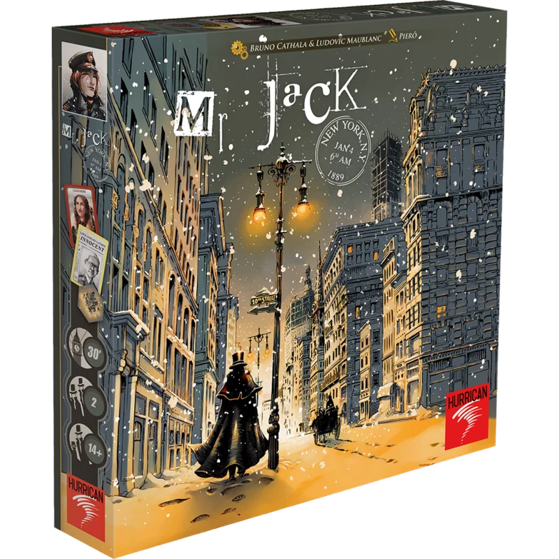 Game: Mr. Jack - New York - Revised Edition
Publisher: Hurrican
English Version