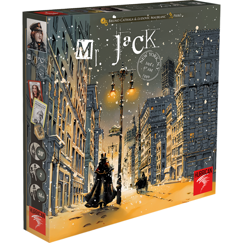 jeu : Mr. Jack - New York - Édition Révisée éditeur : Hurrican version française