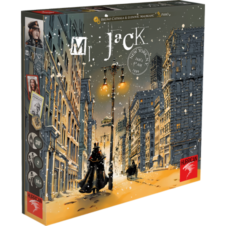 Game: Mr. Jack - New York - Revised Edition
Publisher: Hurrican
English Version