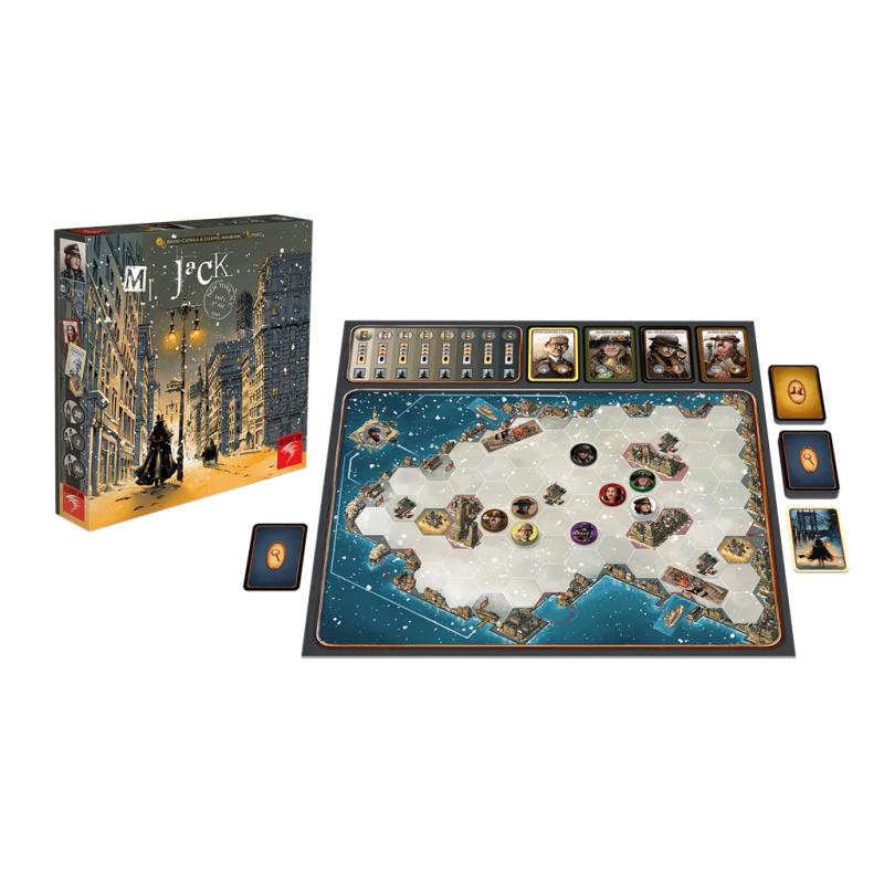 Spel: Mr. Jack - New York - Herziene editie
Uitgever: Hurrican
Engelse versie