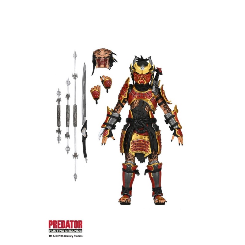 Predator: Hunting Grounds figurine Ultimate Samurai Predator 17 cm | 0634482514207
