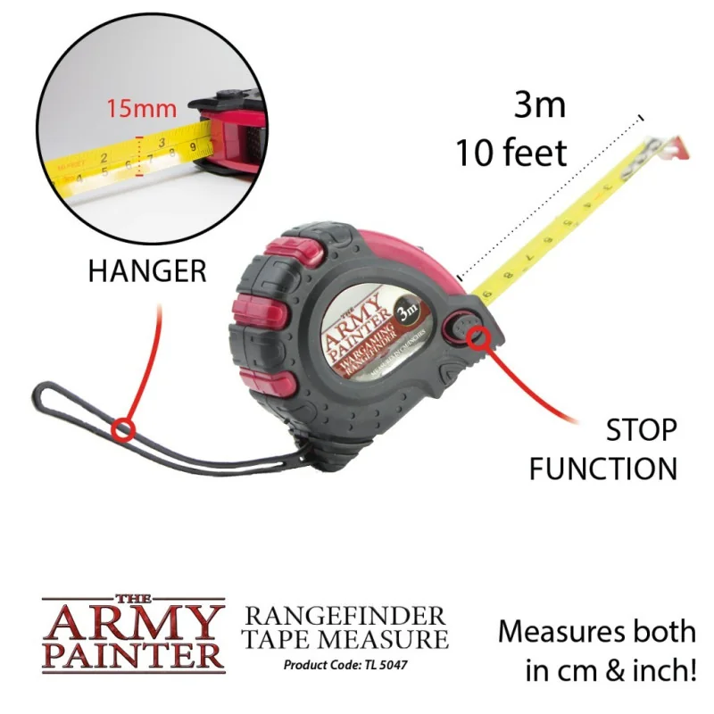 The Army Painter - Rangefinder Tape Measure | 5713799504707