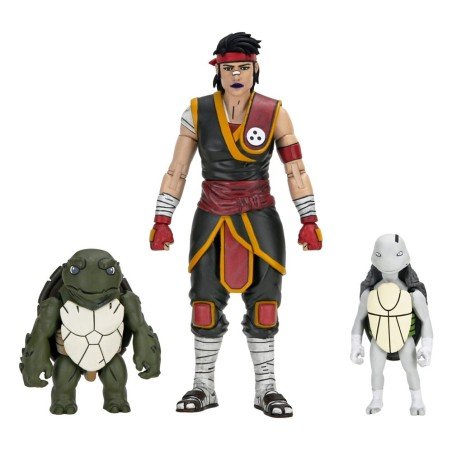 Teenage Mutant Ninja Turtles: The Last Ronin figurine Handyman Ultimate Casey Marie with Baby Odyn & Uno 17 cm | 0634482544099