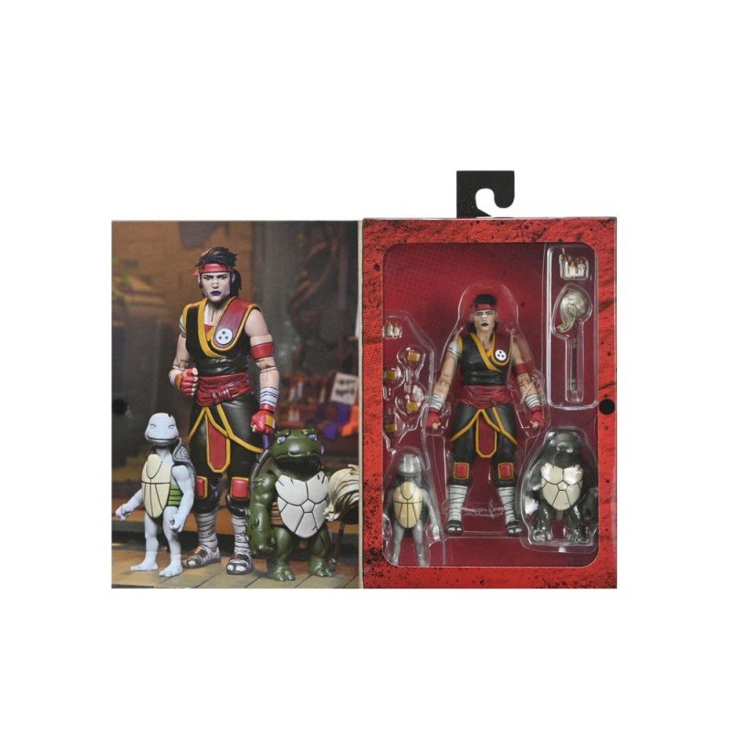 Teenage Mutant Ninja Turtles: The Last Ronin figurine Handyman Ultimate Casey Marie with Baby Odyn & Uno 17 cm | 0634482544099