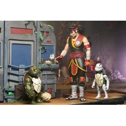 Teenage Mutant Ninja Turtles: The Last Ronin figurine Handyman Ultimate Casey Marie with Baby Odyn & Uno 17 cm | 0634482544099