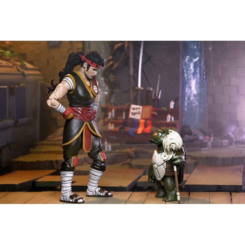 Teenage Mutant Ninja Turtles: The Last Ronin Action Figure Ultimate Casey Marie with Baby Odyn & Uno 17 cm | 0634482544099