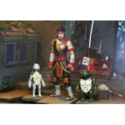 Teenage Mutant Ninja Turtles: The Last Ronin figurine Handyman Ultimate Casey Marie with Baby Odyn & Uno 17 cm | 0634482544099