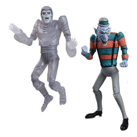 Teenage Mutant Ninja Turtles: Saturday Morning Adventures 2-Pack figurines Creepy Eddie & Shibano-Sama 17 cm | 0634482545096