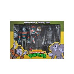 Teenage Mutant Ninja Turtles: Saturday Morning Adventures 2-Pack figurines Creepy Eddie & Shibano-Sama 17 cm | 0634482545096