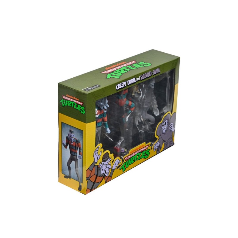 Teenage Mutant Ninja Turtles: Saturday Morning Adventures 2-Pack figurines Creepy Eddie & Shibano-Sama 17 cm | 0634482545096