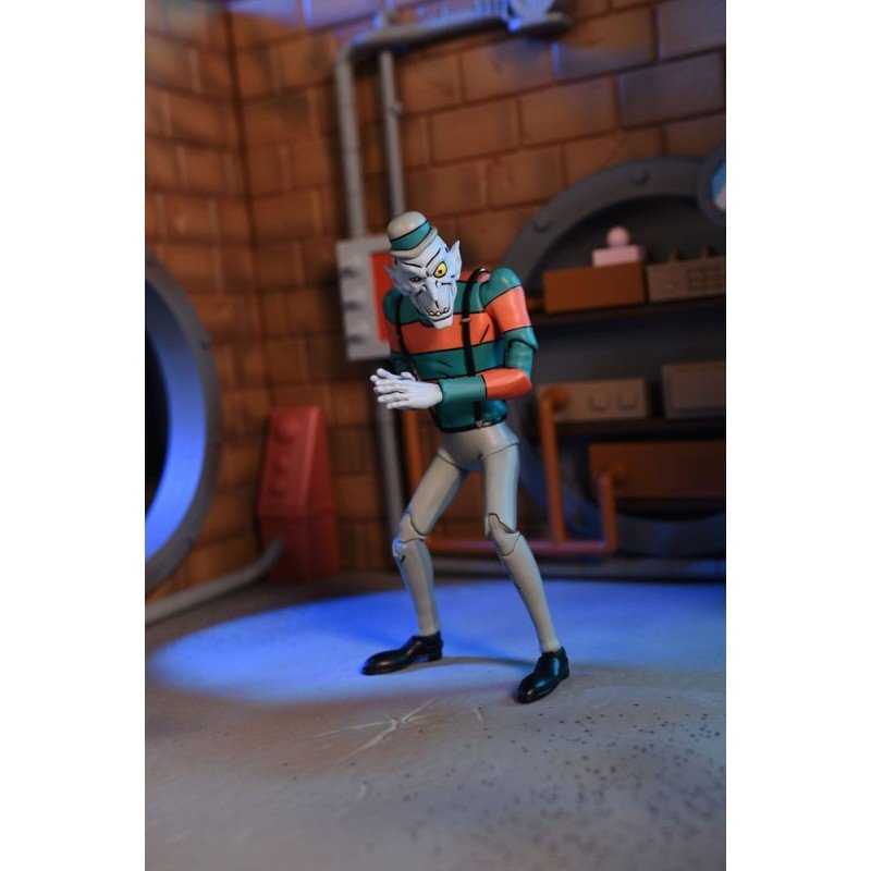 Teenage Mutant Ninja Turtles: Saturday Morning Adventures 2-Pack figurines Creepy Eddie & Shibano-Sama 17 cm | 0634482545096
