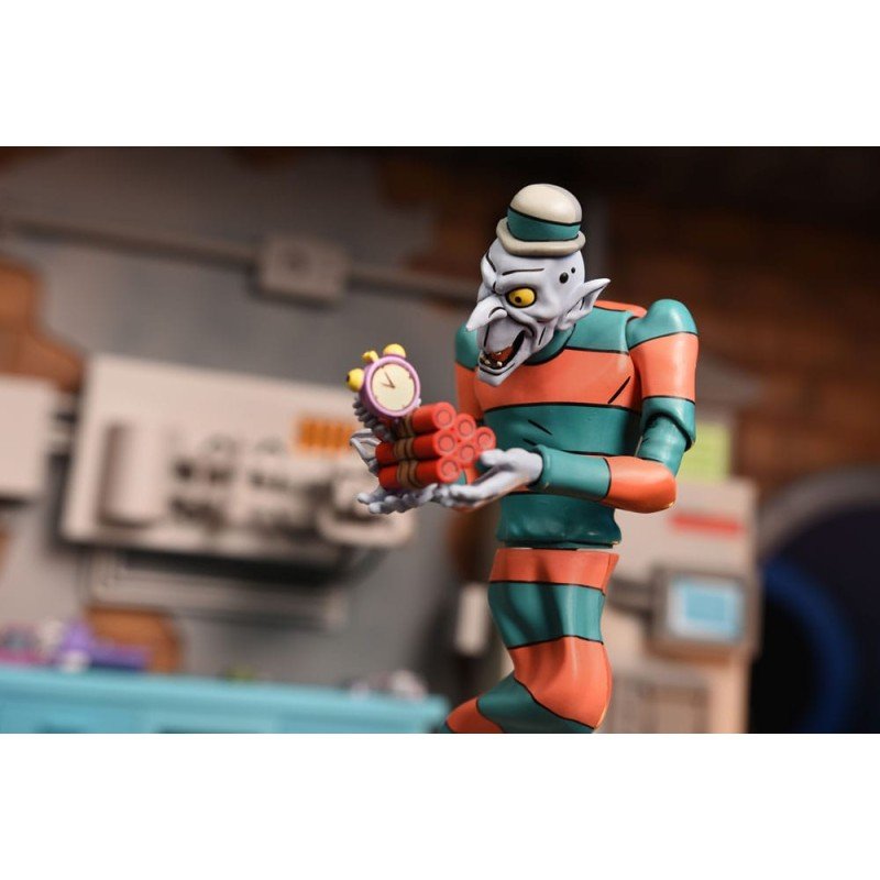 Teenage Mutant Ninja Turtles: Saturday Morning Adventures 2-Pack figurines Creepy Eddie & Shibano-Sama 17 cm | 0634482545096