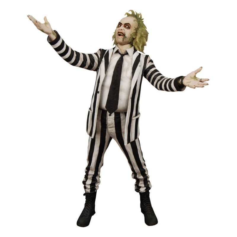 Beetlejuice 1988 figurine 1/4 Striped Suit Beetlejuice 45 cm | 0634482573181