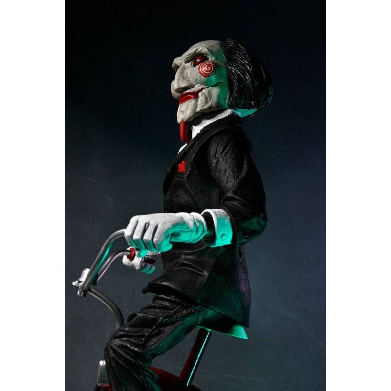 Saw Action Figure with Sound Billy with Tricyle 30 cm | 0634482606070