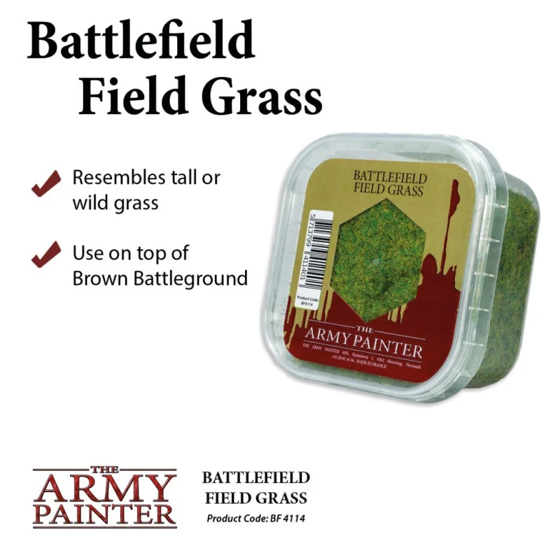 The Army Painter - Accessoire de Terrain - Battlefield Field Grass | 5713799411401