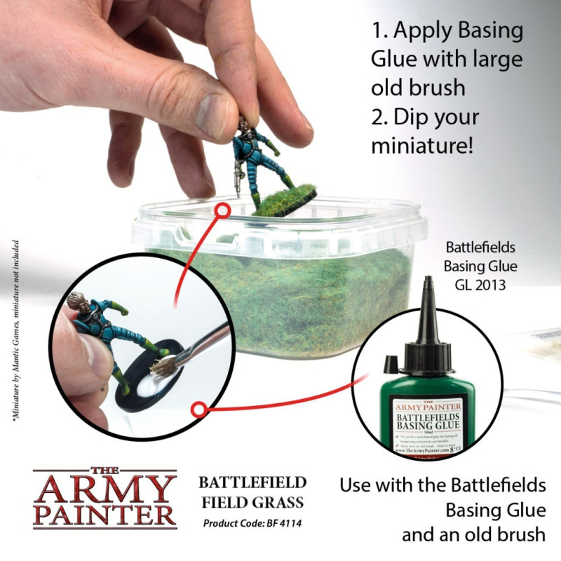 The Army Painter - Accessoire de Terrain - Battlefield Field Grass