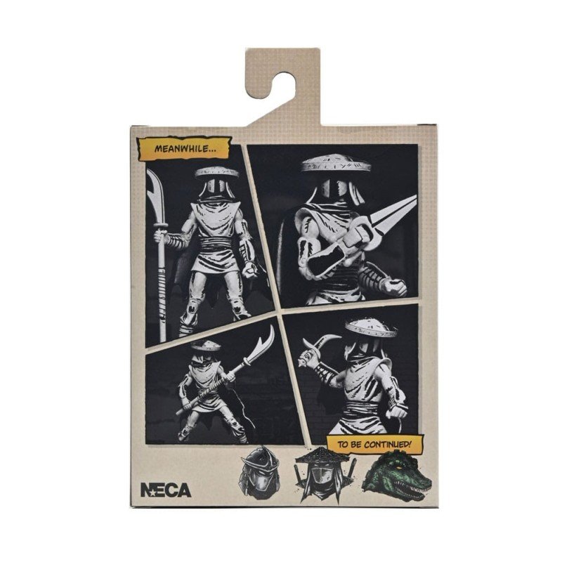 Teenage Mutant Ninja Turtles figurine Elite Foot Ninja Guard Black & White 18 cm | 0634482543863