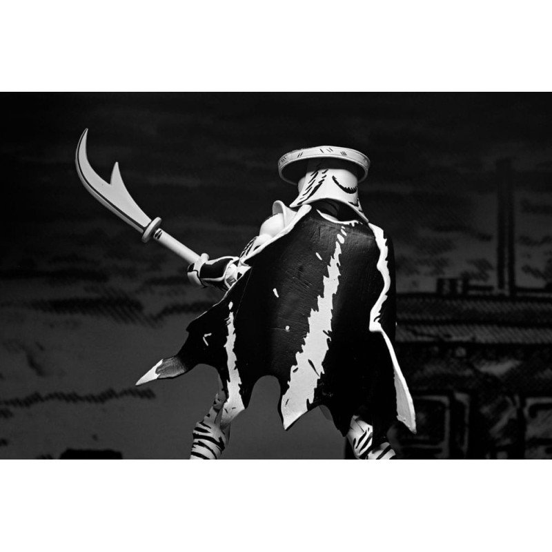 Teenage Mutant Ninja Turtles Action Figure Elite Foot Ninja Guard Black & White 18 cm | 0634482543863