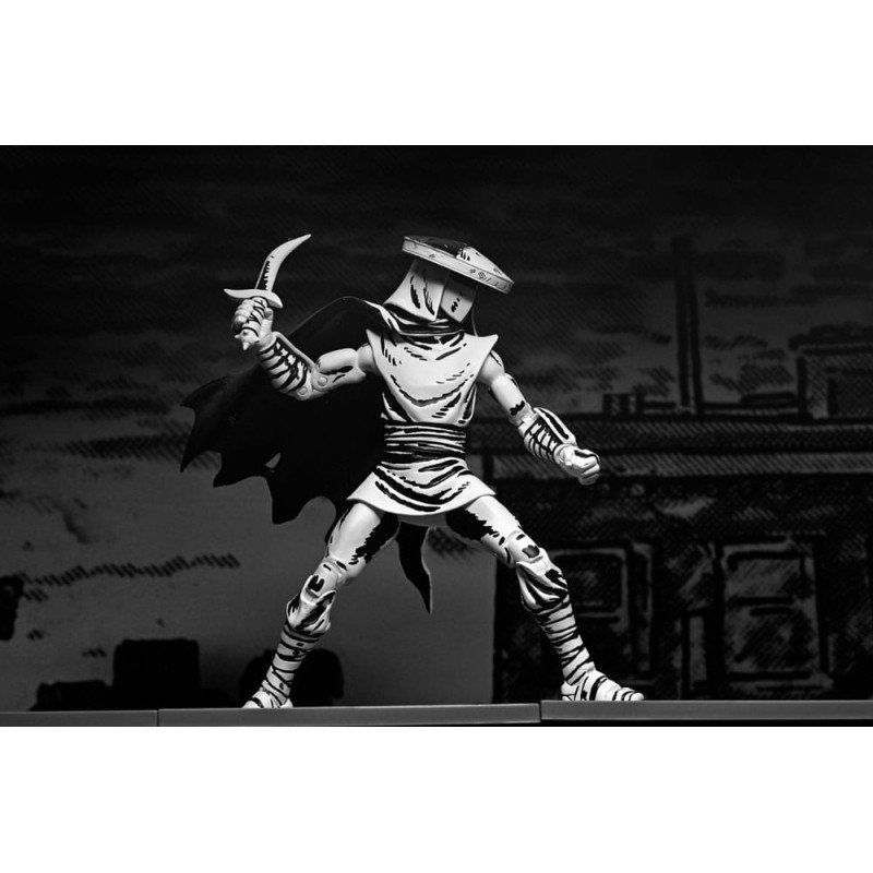 Teenage Mutant Ninja Turtles figurine Elite Foot Ninja Guard Black & White 18 cm | 0634482543863