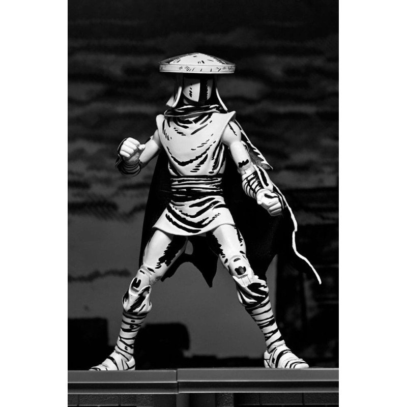 Teenage Mutant Ninja Turtles Action Figure Elite Foot Ninja Guard Black & White 18 cm | 0634482543863