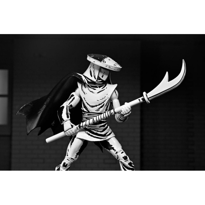 Teenage Mutant Ninja Turtles Action Figure Elite Foot Ninja Guard Black & White 18 cm | 0634482543863