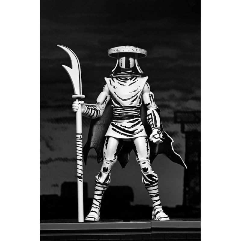 Teenage Mutant Ninja Turtles Action Figure Elite Foot Ninja Guard Black & White 18 cm | 0634482543863