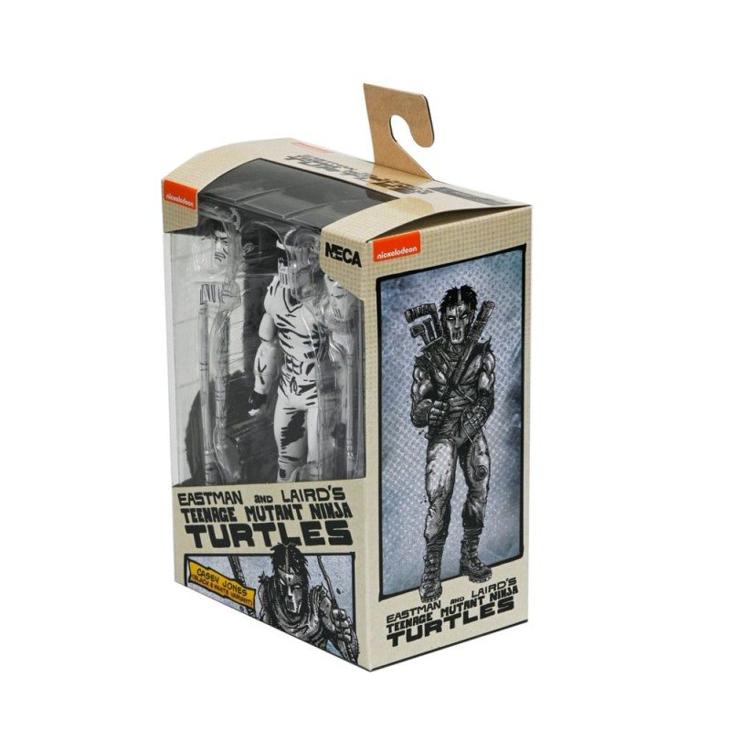 Teenage Mutant Ninja Turtles Action Figure Casey Jones Black & White 18 cm | 0634482543870