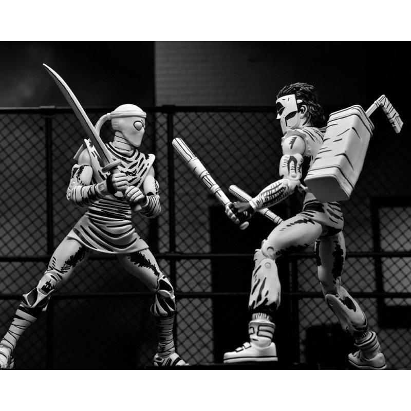 Teenage Mutant Ninja Turtles Action Figure Casey Jones Black & White 18 cm | 0634482543870