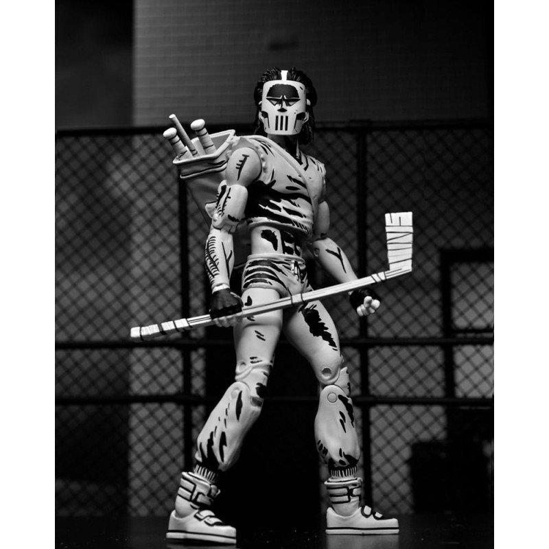 Teenage Mutant Ninja Turtles Action Figure Casey Jones Black & White 18 cm | 0634482543870