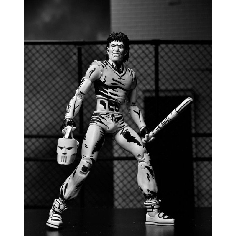Teenage Mutant Ninja Turtles Action Figure Casey Jones Black & White 18 cm | 0634482543870