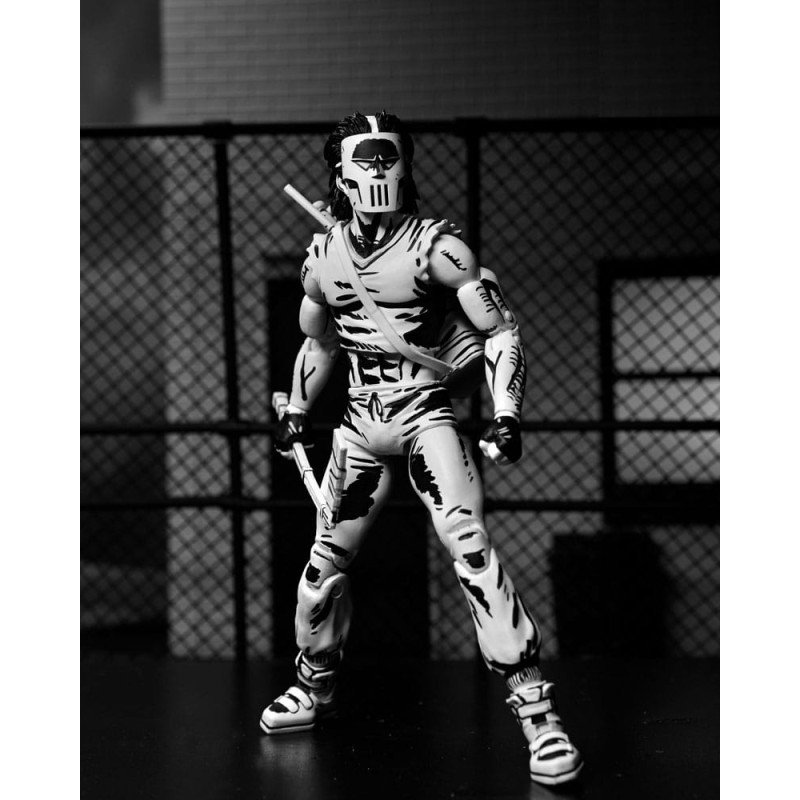 Teenage Mutant Ninja Turtles Action Figure Casey Jones Black & White 18 cm | 0634482543870