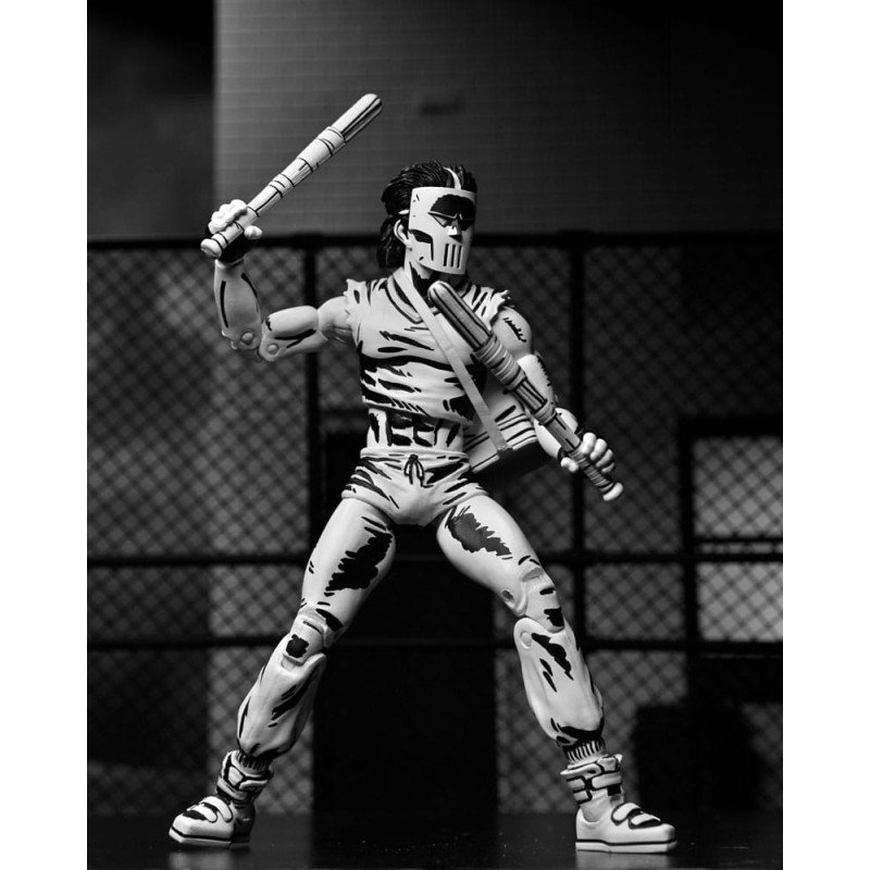 Teenage Mutant Ninja Turtles Action Figure Casey Jones Black & White 18 cm | 0634482543870