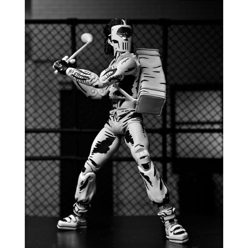 Teenage Mutant Ninja Turtles Action Figure Casey Jones Black & White 18 cm | 0634482543870