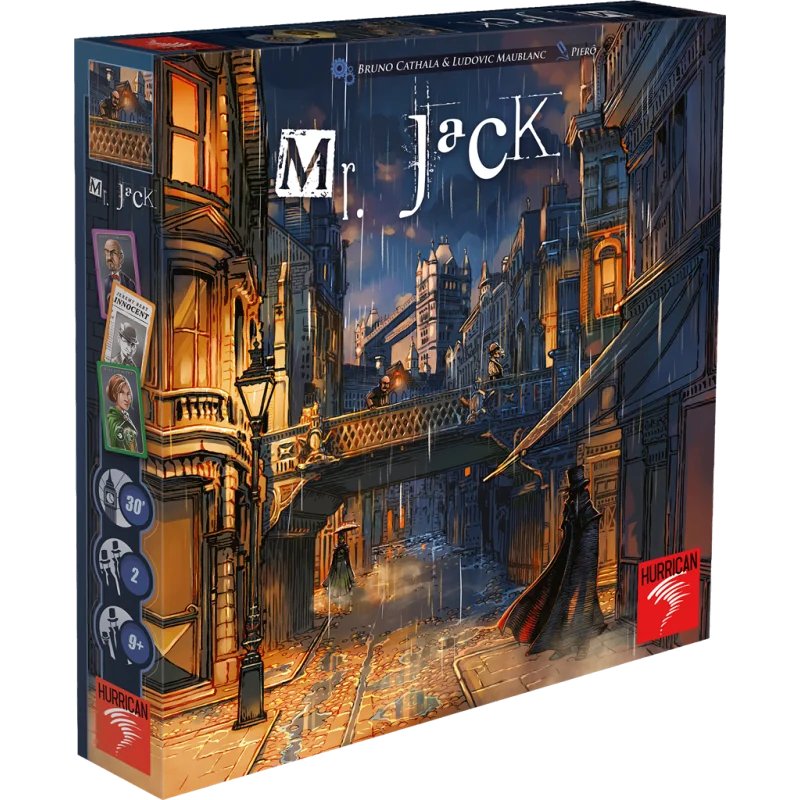 English Version
Game: Mr. Jack - London - Revised Edition
Publisher: Hurrican