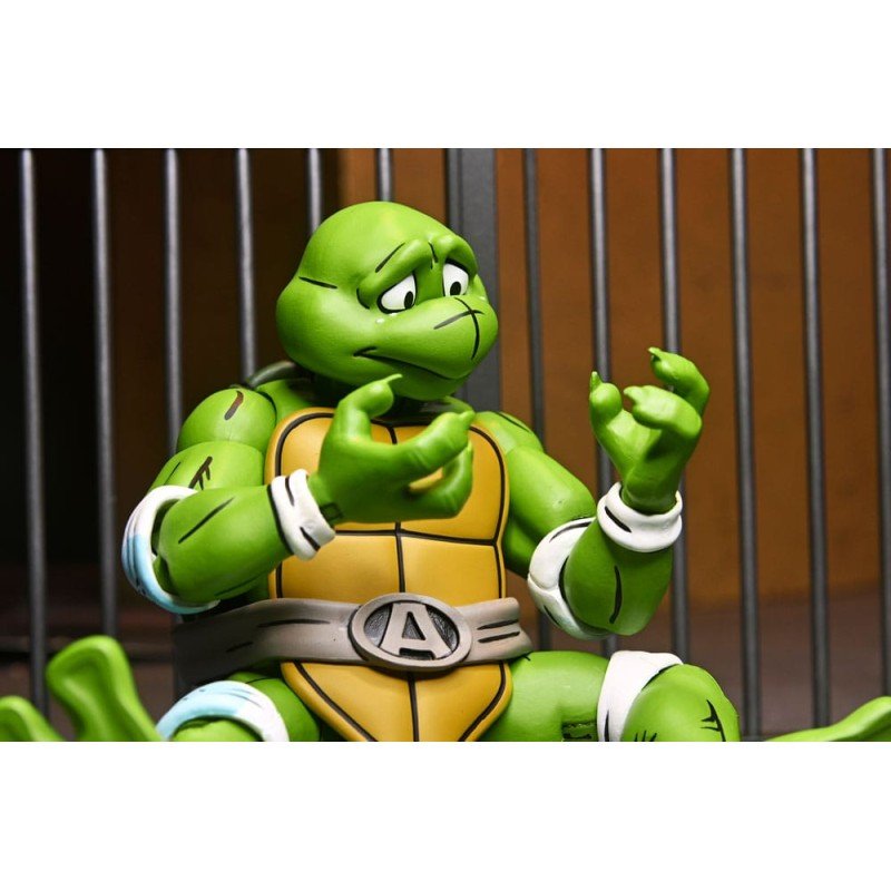 Tortues Ninja figurine Handyman April as the 5th Turtle 18 cm | 0634482544914