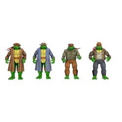 Teenage Mutant Ninja Turtles Action Figure 4 Pack Gangster Turtles 18 cm | 0634482545102