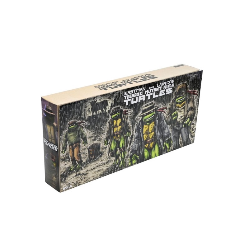 Tortues Ninja Pack de 4 figurines Gangster Turtles 18 cm | 0634482545102