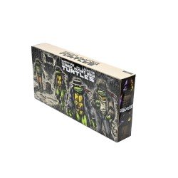 Tortues Ninja Pack de 4 figurines Gangster Turtles 18 cm | 0634482545102