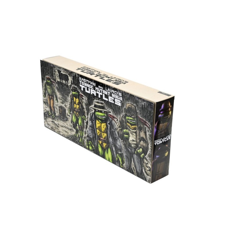 Tortues Ninja Pack de 4 figurines Gangster Turtles 18 cm | 0634482545102
