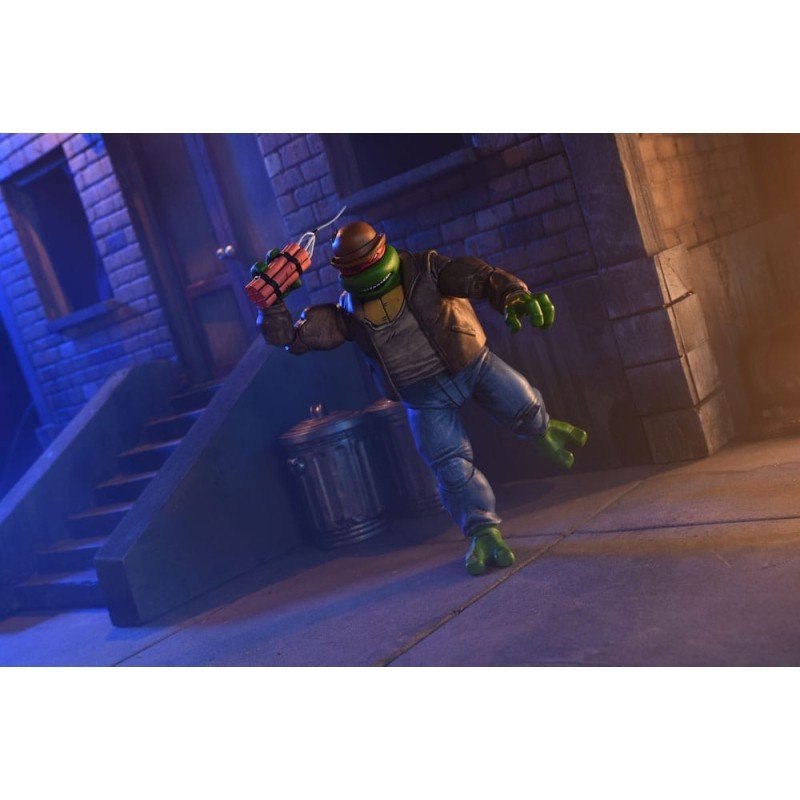 Tortues Ninja Pack de 4 figurines Gangster Turtles 18 cm | 0634482545102