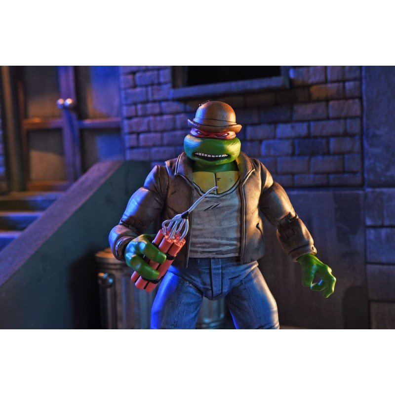 Tortues Ninja Pack de 4 figurines Gangster Turtles 18 cm | 0634482545102