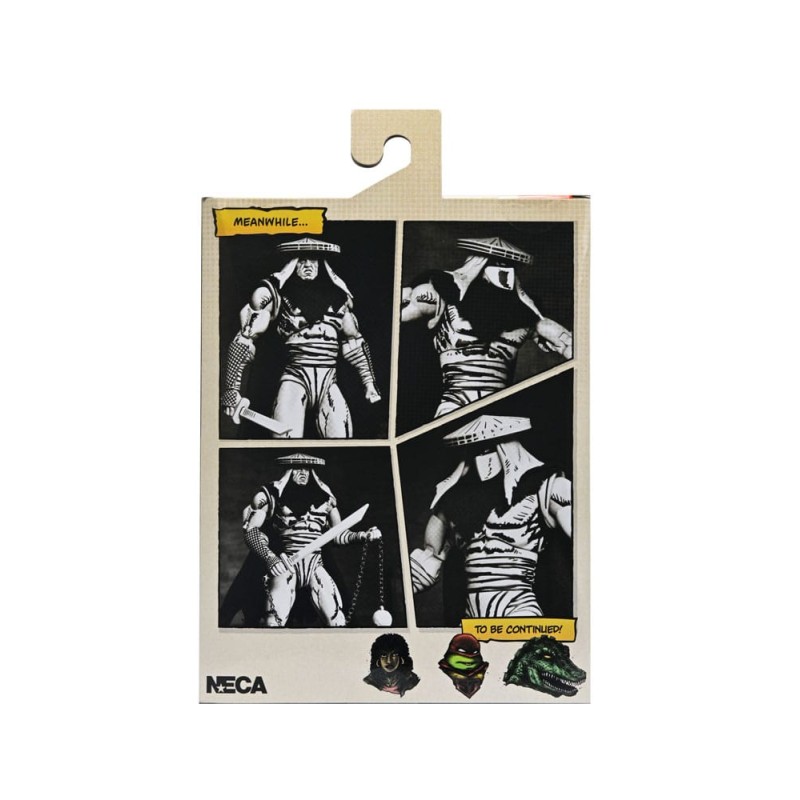 Teenage Mutant Ninja Turtles figurine Foot Assassin Black and White 18 cm | 0634482545423