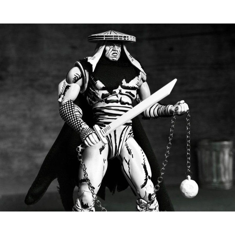Teenage Mutant Ninja Turtles figurine Foot Assassin Black and White 18 cm | 0634482545423