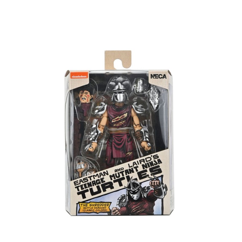 Teenage Mutant Ninja Turtles Action Figure Battle Damaged Shredder 18 cm | 0634482545430