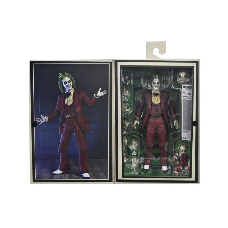 Beetlejuice Beetlejuice figurine Ultimate "Red Tuxedo" Beetlejuice 18 cm | 0634482573051