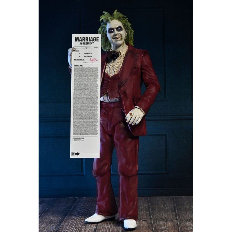 Beetlejuice Beetlejuice figurine Ultimate "Red Tuxedo" Beetlejuice 18 cm | 0634482573051