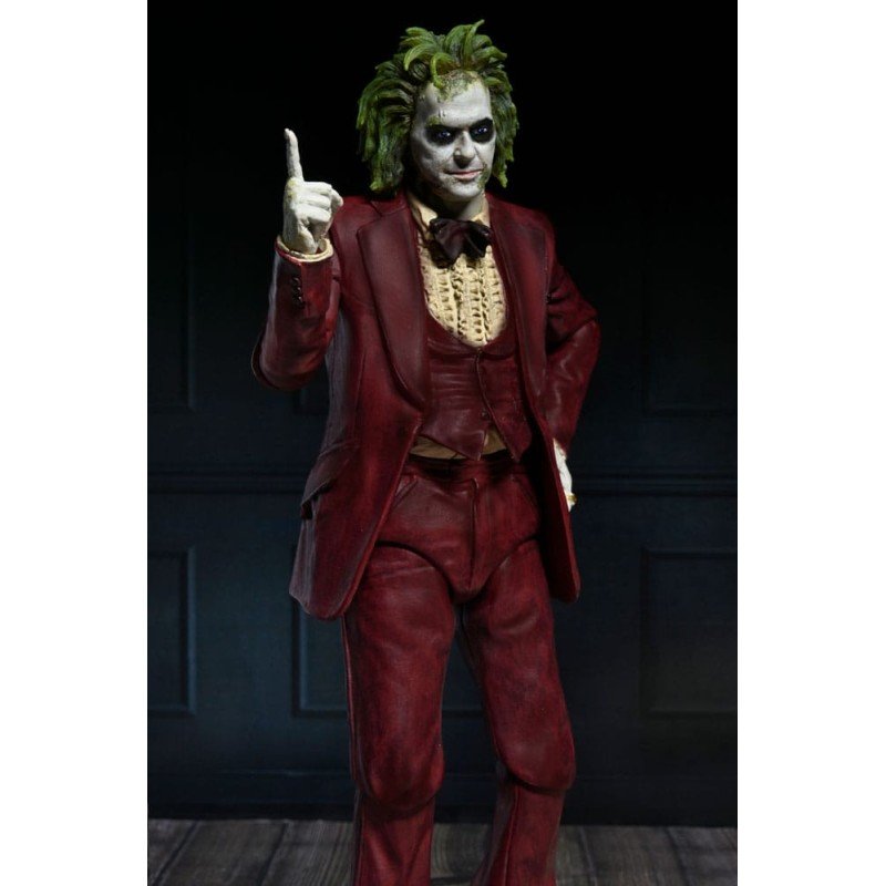 Beetlejuice Beetlejuice figurine Ultimate "Red Tuxedo" Beetlejuice 18 cm | 0634482573051